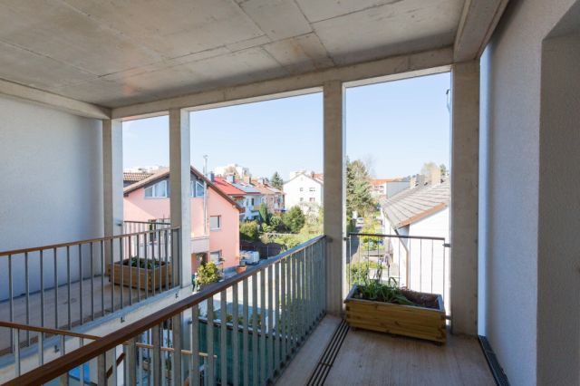 Fernsicht vom Treppenhaus Dachgeschoss
